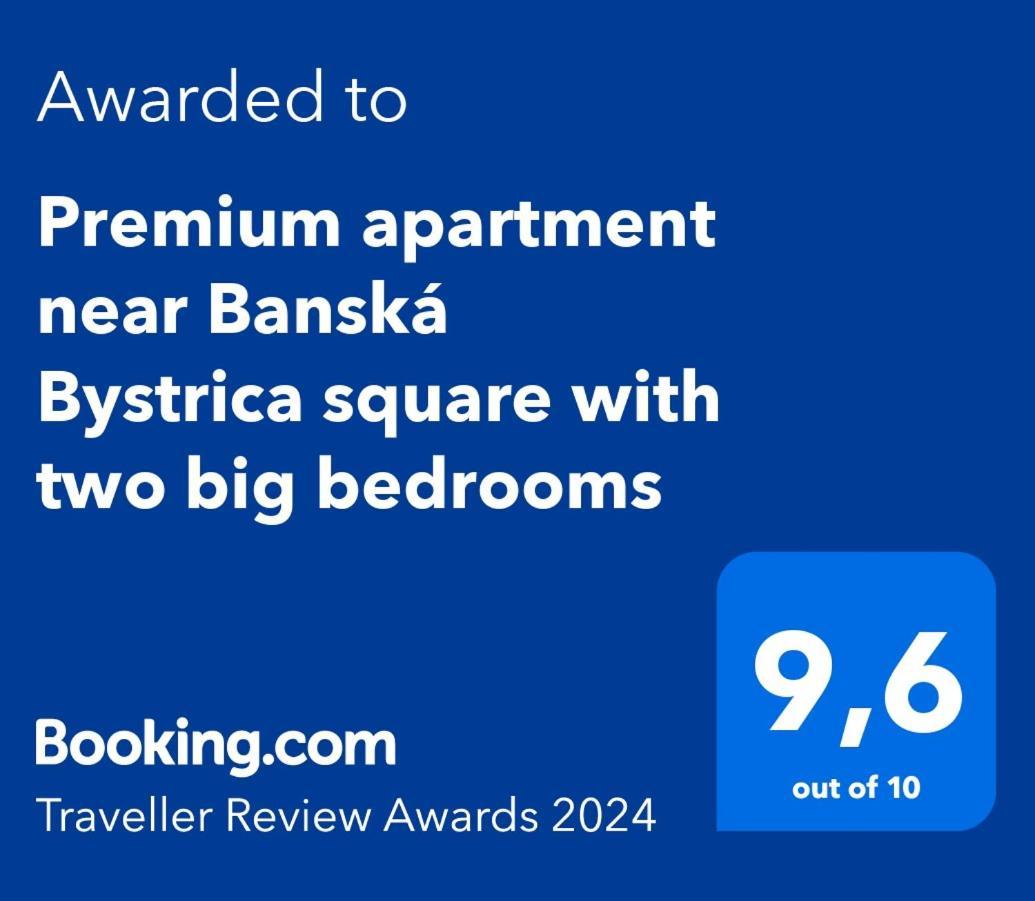 Premium apartment near Banská Bystrica square with two big bedrooms Esterno foto